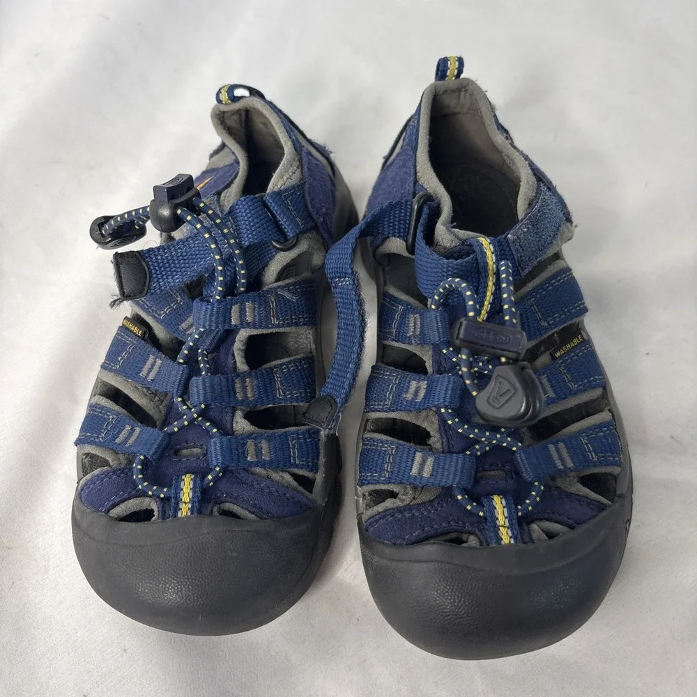 Keen Newport H2 Blue Sandals Kid Sz 12 Waterproof Outdoor Hiking Fisherman Shoes